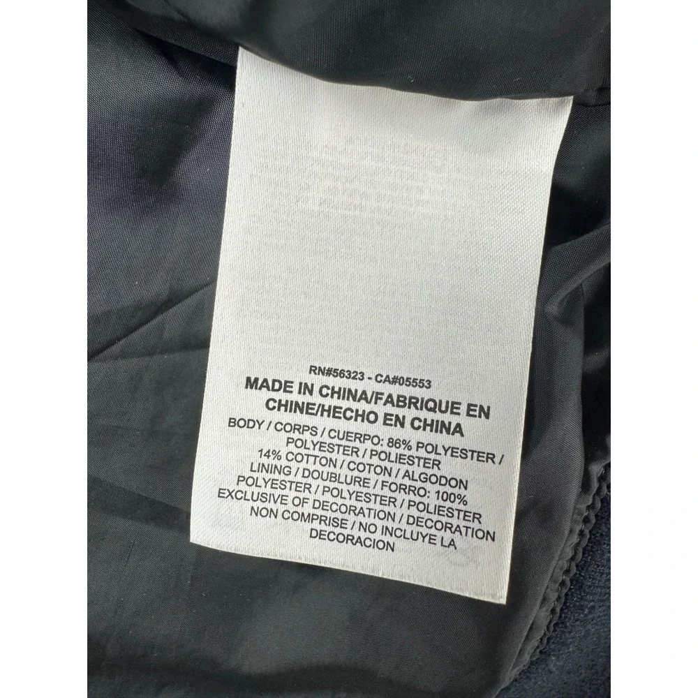 Nike Golf Mens Navy Blue Full Zip Golf Jacket Quail Run Logo Large
